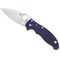Spyderco 2024 Spyderco Manix 2 G-10 Dark Blue Cpm S110V Plain SPY-C101GPDBL2 - alternate 2